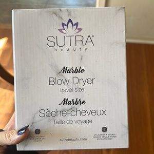 Sutra Beauty Marble Travel Size Hair Dryer